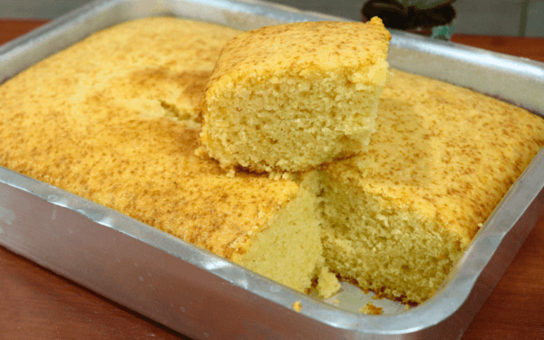 Receita Fácil de Bolo de Fubá Fofinho e Delicioso