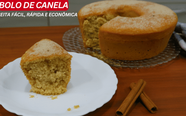 Bolo de Canela Delicioso: Receita Fácil e Perfeita