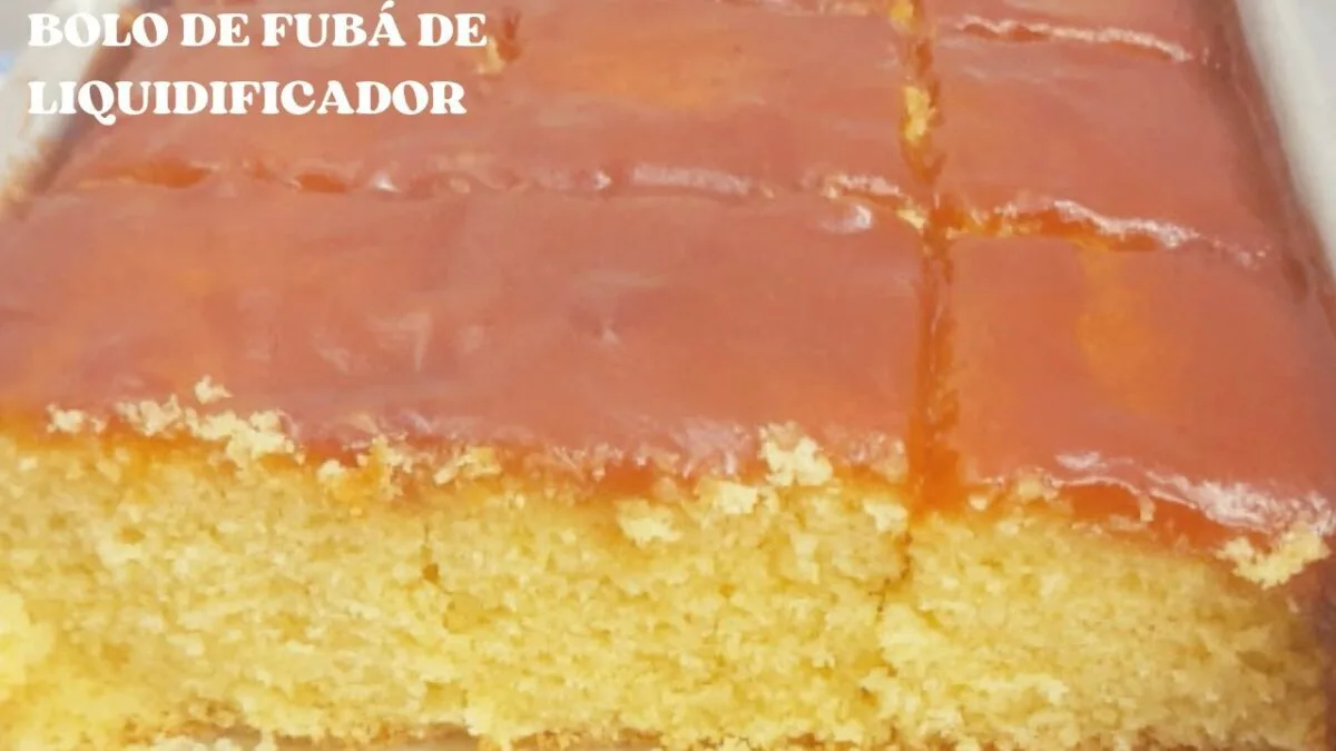 Bolo de Fubá Fofinho: Receita Deliciosa e Fácil! 🍰