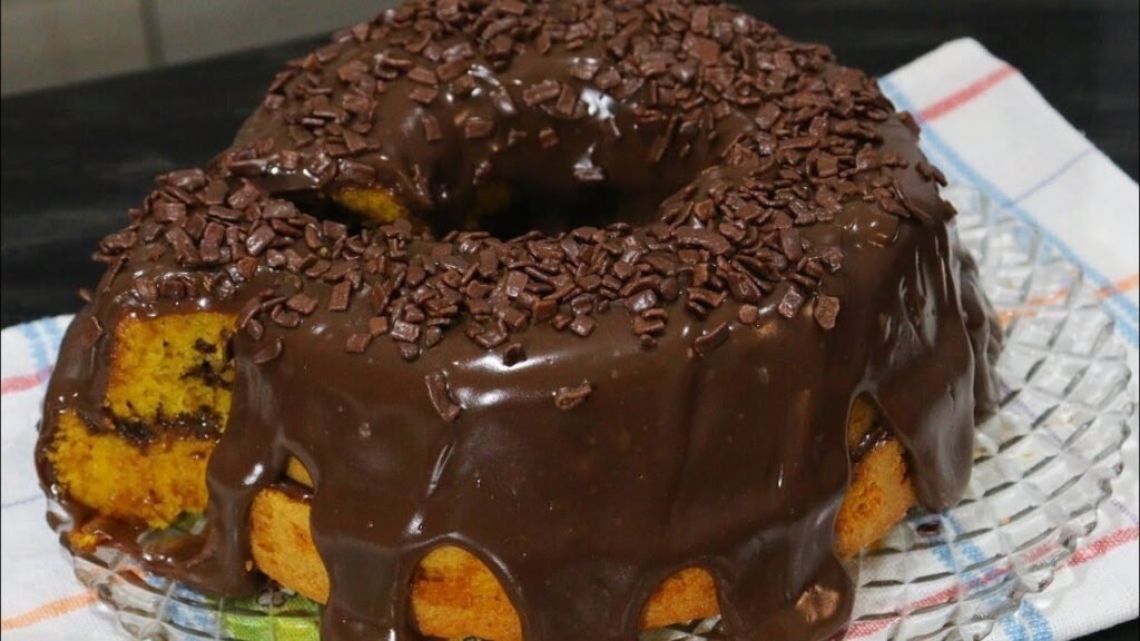 Bolo de cenoura fofinho