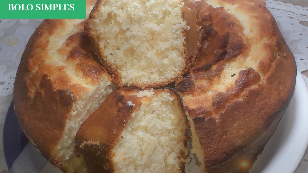 BOLO SIMPLES PERFEITO . RECEITA FÁCIL PARA O CAFÉ