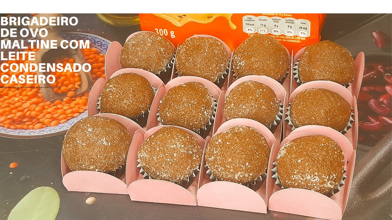 Brigadeiro de Ovomaltine Com Leite Condensado Caseiro – Receita fácil