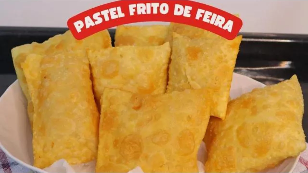 Pastel: Receita perfeita de massa de pastel de feira.