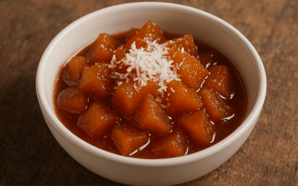 Doce de Abóbora com Coco : Receita Simples e Tradicional