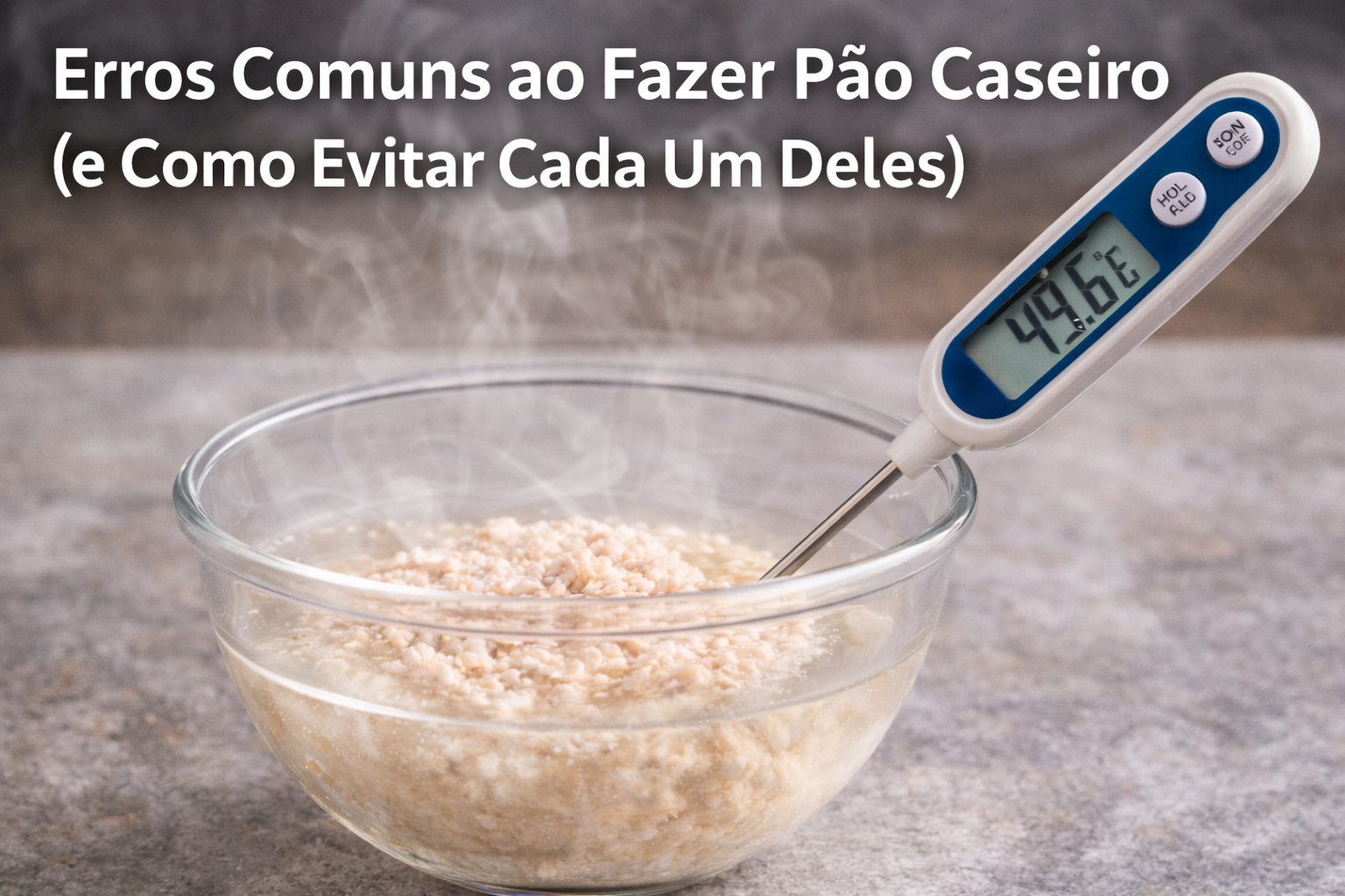 Erros Comuns ao Fazer Pão Caseiro (e Como Evitar Cada Um Deles)