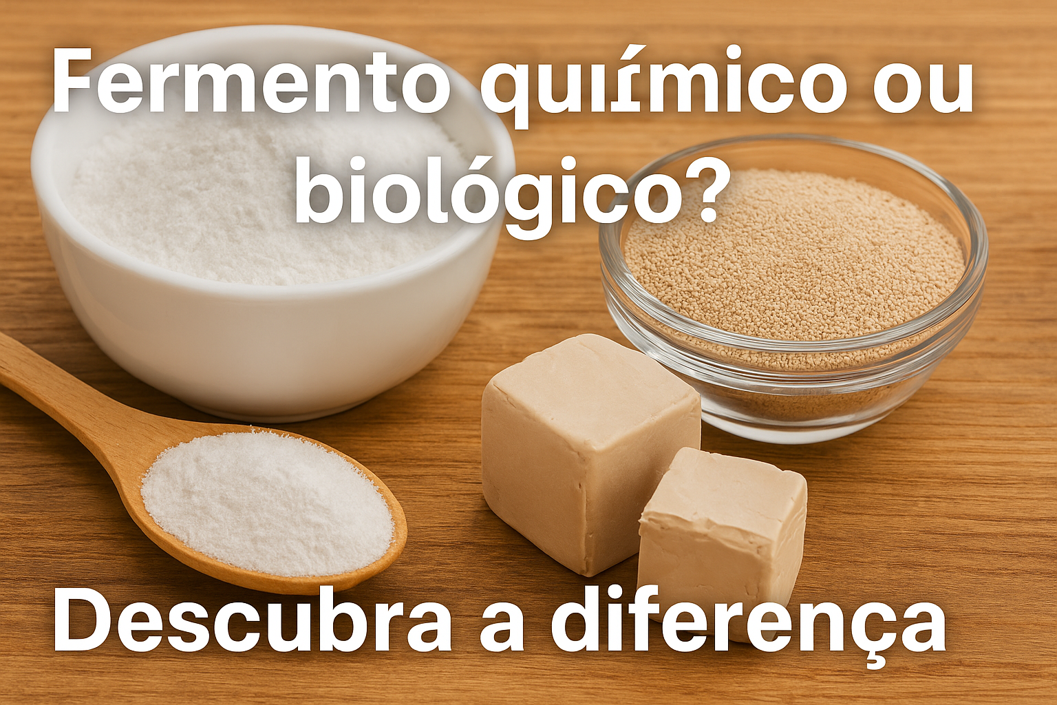Fermento Químico ou Biológico? Entenda a Diferença e Acerte na Receita