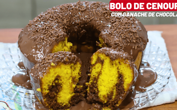 O Melhor Bolo De Cenoura  Que Você Vai Provar!