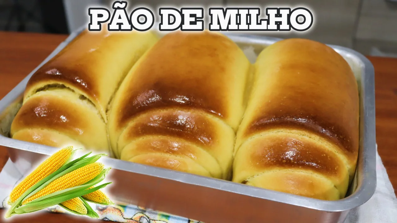 Receita de Pão de Milho Fofinho ideal para o Café da Manhã!