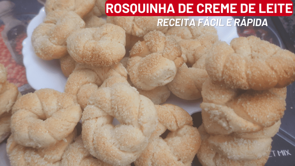 Rosquinha de Creme de Leite - Receita Fácil e Econômica. 1 Rosquinha de Creme de Leite Receita Facil e Economica