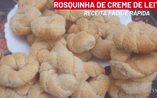 Rosquinha de Creme de Leite – Receita Fácil e Econômica.