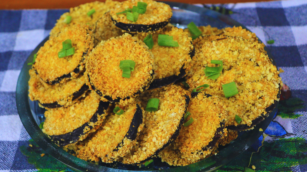 Berinjela Crocante Assada no Forno: Receita Fácil, Sem Fritura e que Surpreende Todo Mundo!