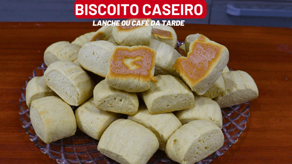 Bolacha Caseira : Receita Fácil e Deliciosa para seu café. 1 biscoito ou bolacha caseira