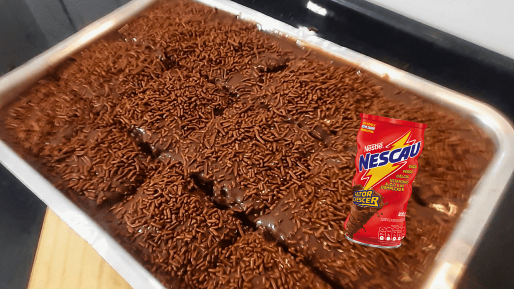 Bolo de Chocolate com Nescau: Sobremesa Fácil e Deliciosa! 1 bolo de chocolate com nescau sobremesa facil e deliciosa