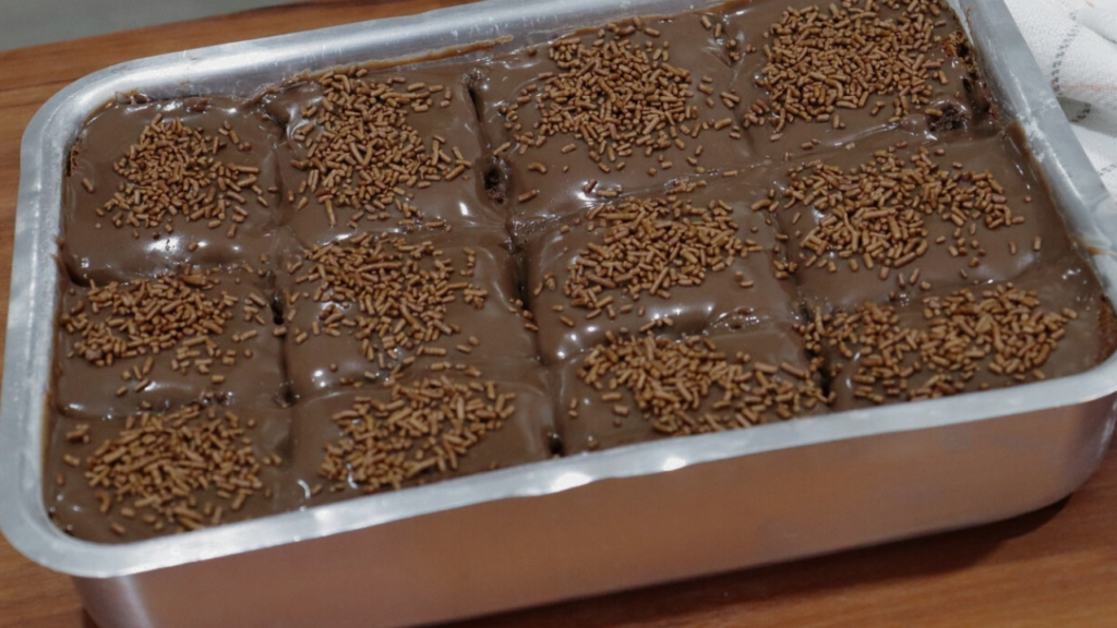 bolo de chocolate massa fofinha