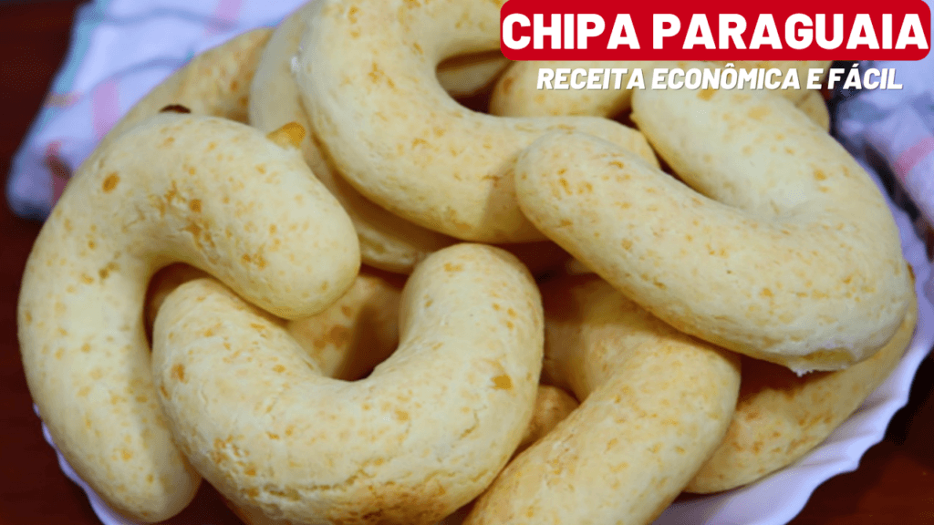 Chipa paraguaia: Receita perfeita de biscoito de polvilho. 1 chipa paraguaia receita perfeita de biscoito de polvilho