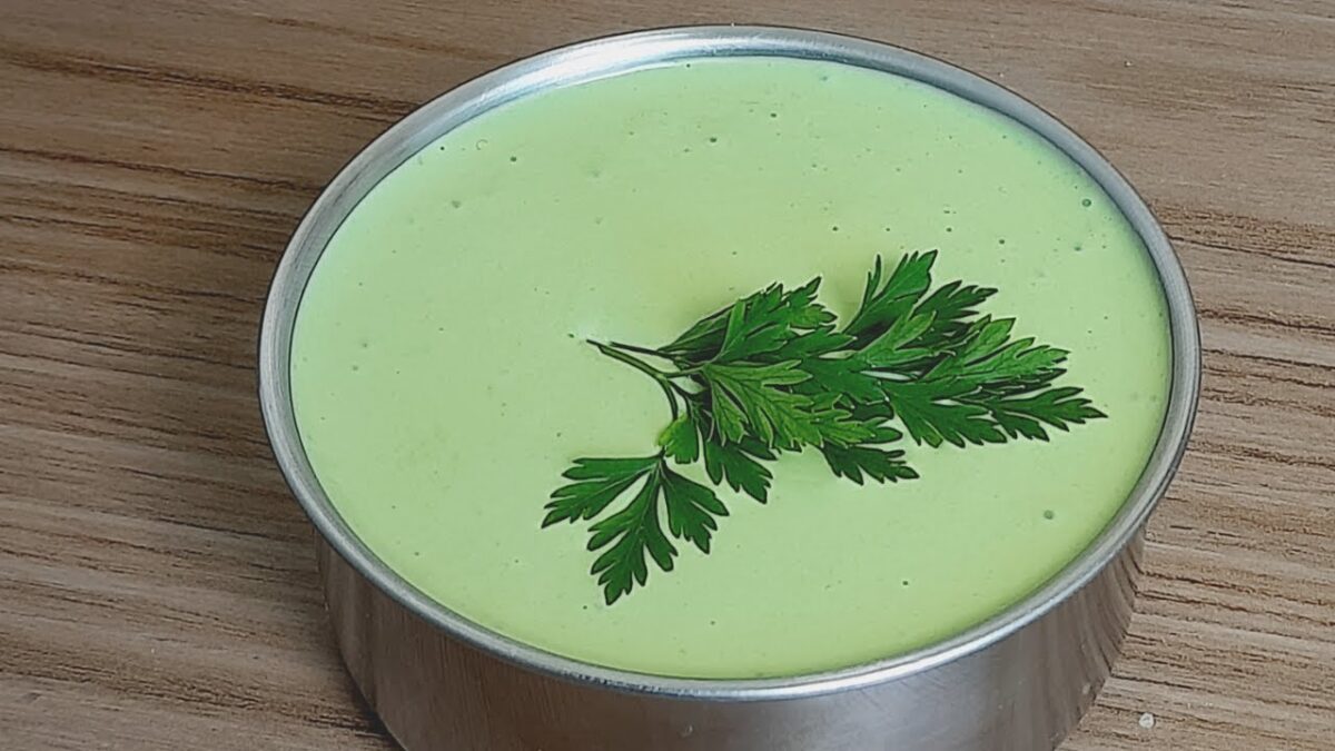 Receita fácil de molho verde igual ao da lanchonete