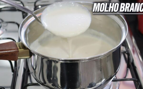 Receita de Molho Branco Cremoso! Aprenda o Melhor Molho Béchamel.