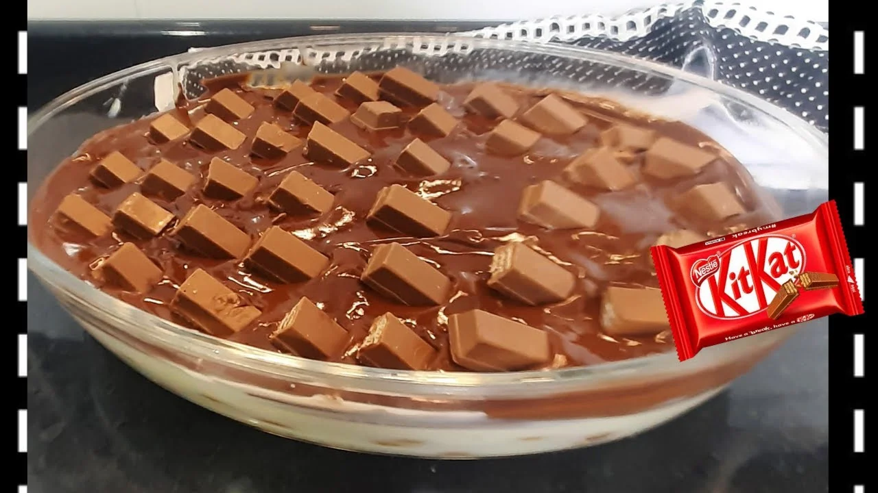 Receita de pavê tradicional fácil e rápido.