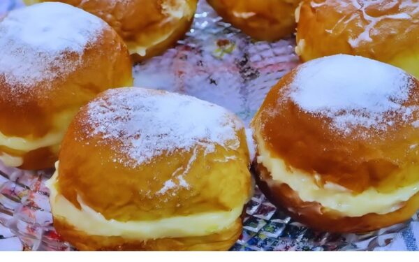 Receita de Sonho de Padaria Caseiro – Muito Fofinho  Cremoso