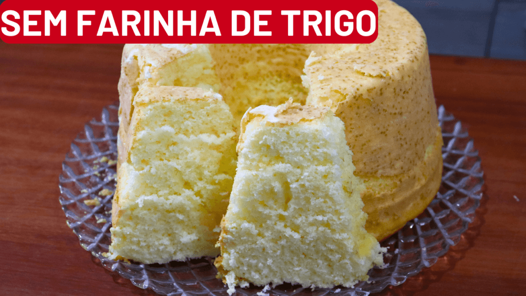 Bolo Fofo Sem Farinha de Trigo – Receita Fácil 1 sucedido