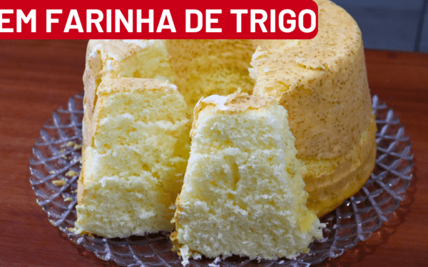 Bolo Fofo Sem Farinha de Trigo – Receita Fácil